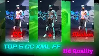TOP 5 HD QUALITY CC ALIGHTMOTION FF XML || NEW TREND FF 💥 4K QUALITY CC XML - PACK || 
