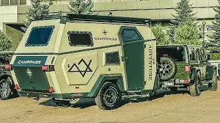 Крепкий и проходимый дом на колёсах Camppass уже в России. Обзор автодома из алюминия.