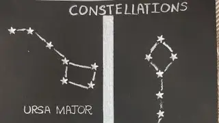 How to make Constellation of stars| How to make Constellation| How to make Constellation chart|stars