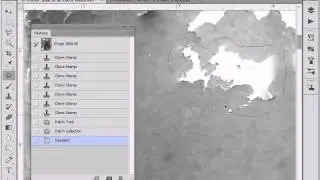 Using the patch tool verus the patch with content aware