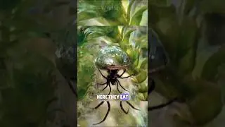 This spider creates underwater air capsules! | The Diving Bell Spider! 