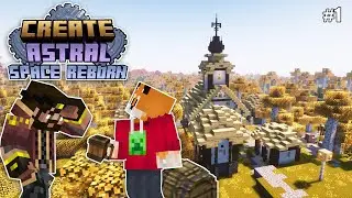 I started a NEW ADVENTURE in Minecraft Create: Astral | Episode 1