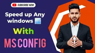 Speed up windows 11 with Ms config🔥|Improve performance and boot up time |how to speed up your pc 🖥