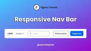 Figma Tutorial - Responsive Nav bar