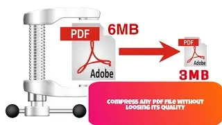How to compress PDF file without loosing its quality?