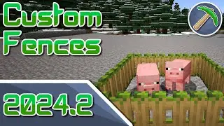 Custom Blockstate Fences | MCreator 2024.2