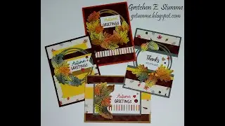 Autumn Leaves Cards