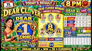 DEAR CLOVER MONDAY LOTTERY SAMBAD LIVE 8 PM 14.09.2026 LOTTERY RESULT LIVE NAGALAND LOTTERY