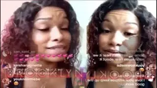 Blac Chyna's Ex best friend Treasure go live to set the record straight