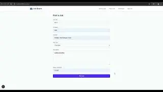 Build a Job Board App with Next.js, Prisma, PostgreSQL, and TailwindCSS