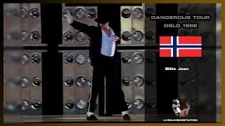 Michael Jackson - Billie Jean - Live Oslo 1992 - HD