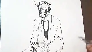 Ōtsutsuki [Boruto] Pen Drawing #pendrawing #penart #pen #otsutsukidrawing #