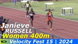 Janieve RUSSELL | Shiann SALMON | Annecia RICHARDS | Women 400m | Velocity Fest 15