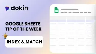How to use INDEX and MATCH in Google Sheets