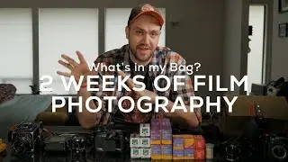 What's In My Bag for a Two Week Film Photography Road Trip Across the West