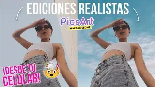 ⛅️Como editar el cielo en una foto | PicsArt aesthetic 2022