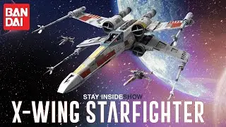X-Wing Starfighter Moving Edition Plastic Model Kit by Bandai | Showcase