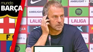 Hansi Flick celebra la GOLEADA 7-0 del BARÇA ante el VALLADOLID | Rueda de Prensa Post-Partido