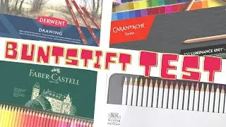Die besten Buntstifte im Vergleich: Polychromos, Luminance, Winsor&Newton, Derwent Drawing