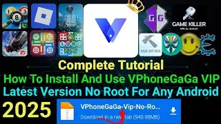 How To Install And Use VPhoneGaGa No Root For Any Android || 2025
