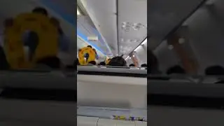 Flight Safety Info in Malay Dialect. MH A330. Jakarta - KL.