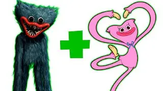 Huggy Wuggy + Kissy Missy = ??? Poppy Playtime Animation