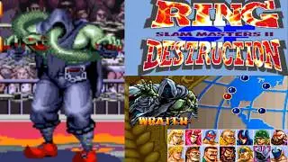 Slam Masters II Ring of Destruction 1994 - Wraith Gameplay