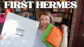 First Trip to Hermes (Plus Thrifted LV items!)