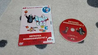 DVD 50 - Krtkova dobrodružství 5 - 60 nejlepší večerníčku