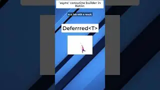 34. Kotlin's 'async' Coroutine Builder: Unlocked in 1 Minute! 🔓 | BackToCoding Shorts