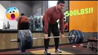 500LBS DEADLIFT!!!!!