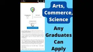 TCS off campus drive 2022 for Arts,Commerce,Science Graduates #Shorts #YoutubeShorts