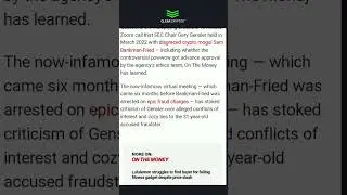 SEC CHAIR Gary Gensler Faces Ethics Scrutiny Over Sam Bankman Fried