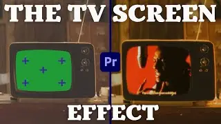 The Tv Screen Effect WITHOUT Ultra Key (Premiere Pro Tutorial)