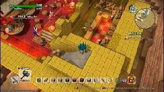 DRAGON QUEST BUILDERS 2 fazendo o Golden bar
