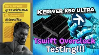 KS0 Ultra Tswift Overclock Testing!!! #crypto #kaspa #iceriver