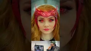 Be honest! Who is the strongest Avenger?👨🏽‍💻 @rew_cosplay #vfx #contentcreation #inverted