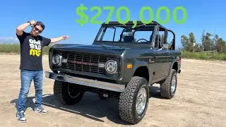 Is this restored 1971 ￼Ford Bronco worth $270,000?