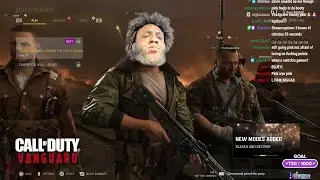 YourRAGE Plays COD Vanguard Patrol Gamemode With His Shooters Janix, Scuffyz, Denz, Midas, and Abdi