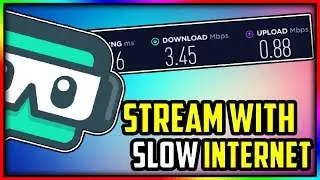 How to Stream With Bad Internet (OBS)| The Best Streamlabs OBS Settings To Stream With Bad Internet