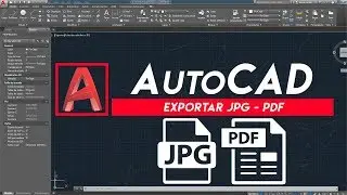 Como exportar de Autocad | JPG, PNG | Exportar PDF