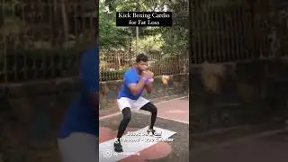 Kick Boxing Cardio for Fat Loss | Variation 2 #SHORTS