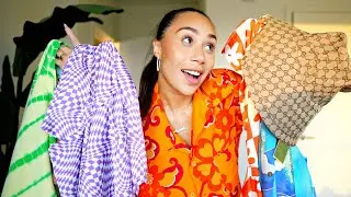 HUGE SUMMER 2021 HAUL (THRIFTING, STORES anddd LUXURY) | MyLifeAsEva