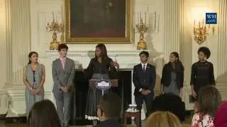 First Lady Michelle Obama Honors the 2016 Class of the National Student Poets Program