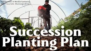 Market Gardening Succession Planting:  Four Seasons of Market Gardening Ep. 3