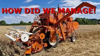 Gleaner Combine At Work