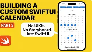 SwiftUI Tutorial: Build a Custom Appointment Calendar in iOS | Xcode Step-by-Step Guide