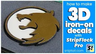How To Make 3D Iron-On Decals At Home!