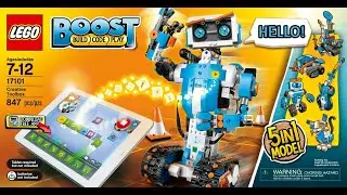 LEGO BOOST обзор конструктора робот Верни