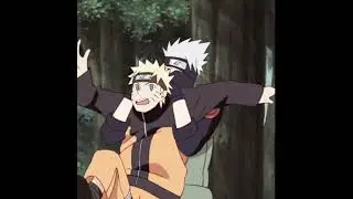 Naruto and Kakashi 💙